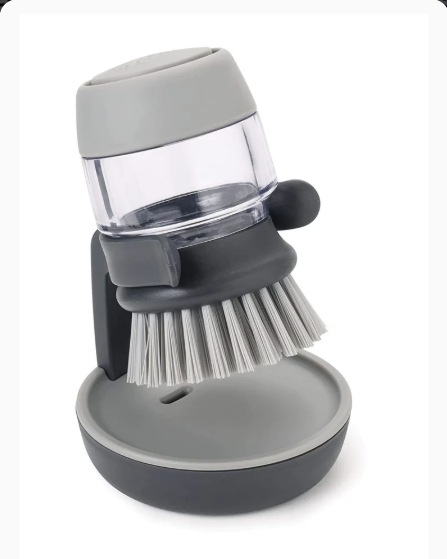kitchen soap dispenser brush