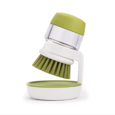 kitchen soap dispenser brush