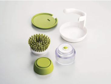 kitchen soap dispenser brush