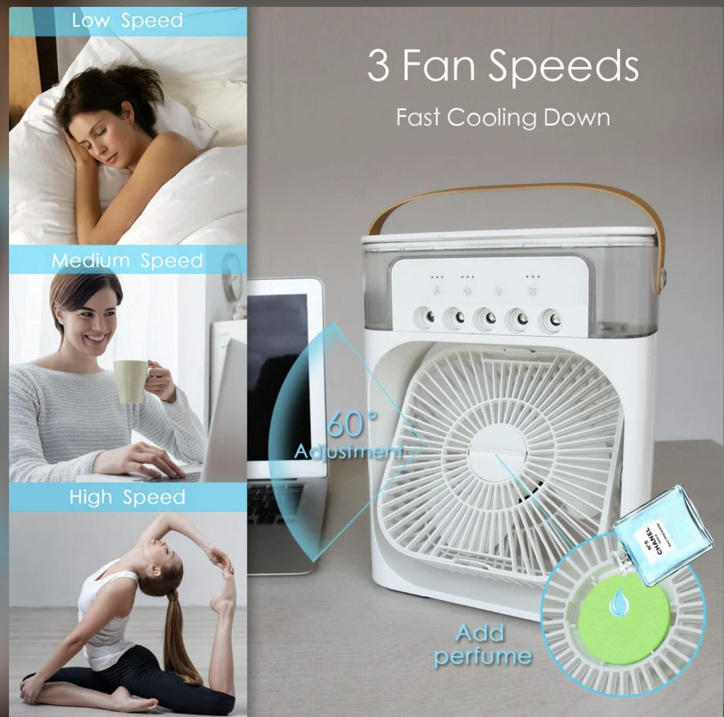 Plastic mini air cooler Fan