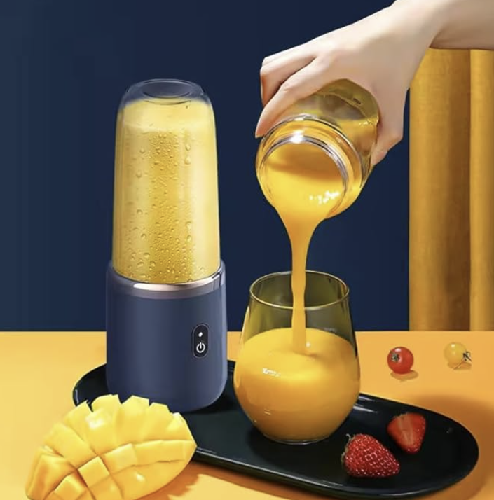 Portable blender juicer